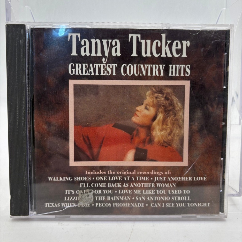 Tanya Tucker Greatest Country Hits CD 1991 Curb Records D2-77429 Walking Shoes